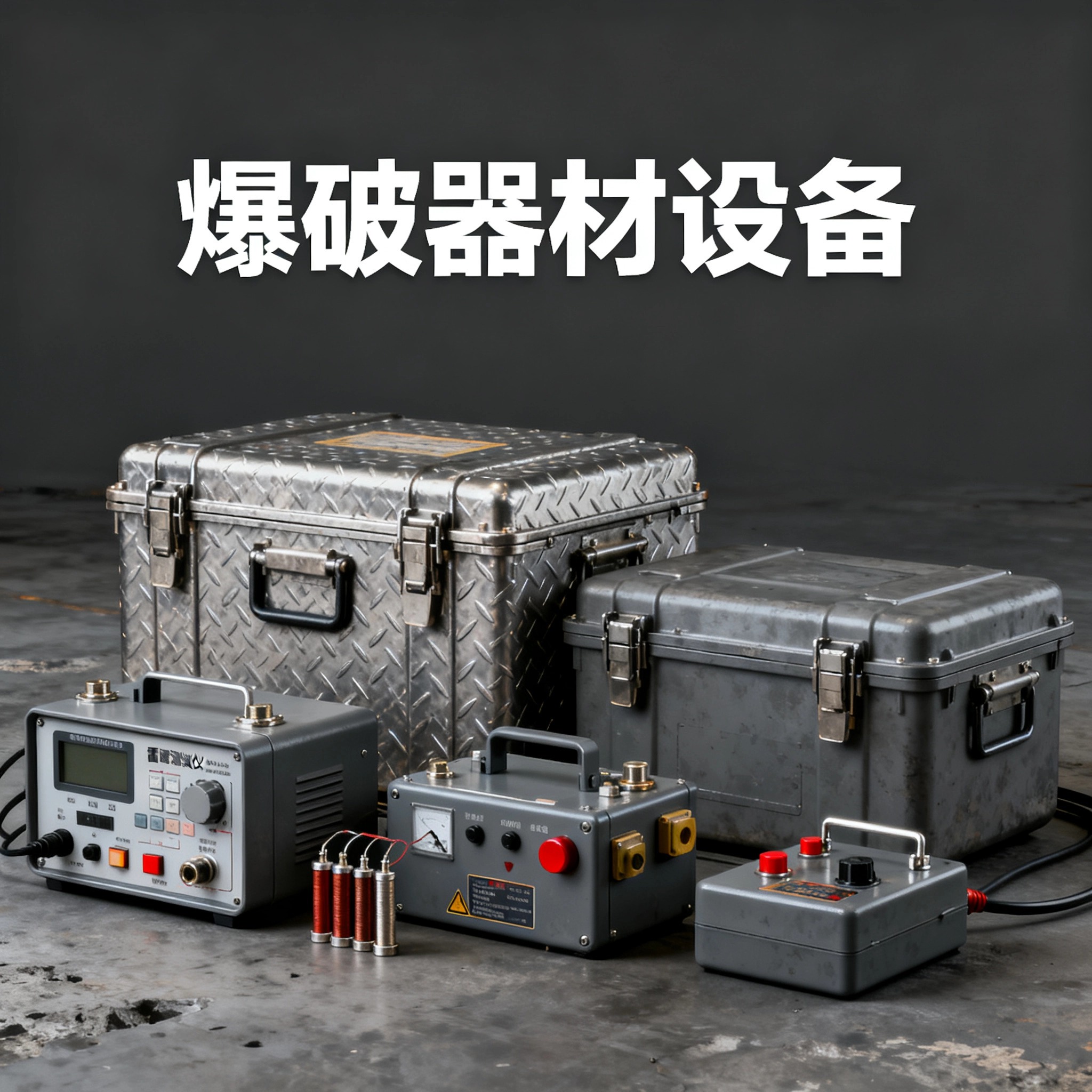 运粮湖管理区爆破工程师的“兵器库”:常用器材一册通
